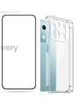 Xiaomi Redmi Note 13C/13T/13 PRO 5G Husa Clear Anti Soc + Folie Sticla