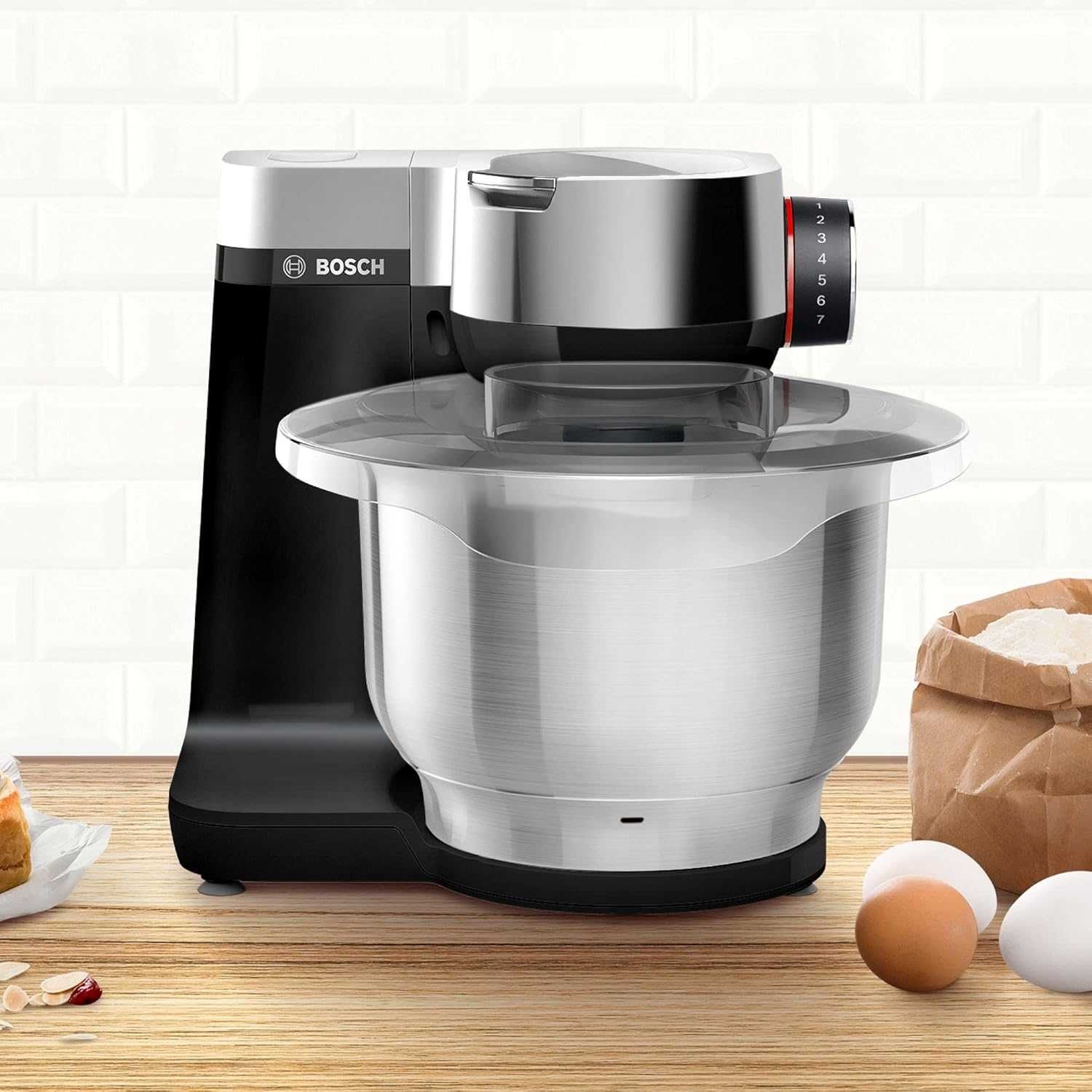 Кухненски робот Bosch (MUMS2VM00) 3.8L 900W Планитарен миксер
