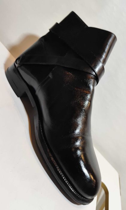 Ghete jodhpur de lux 41 41.5 Fratelli Rossetti lucrate manula piele