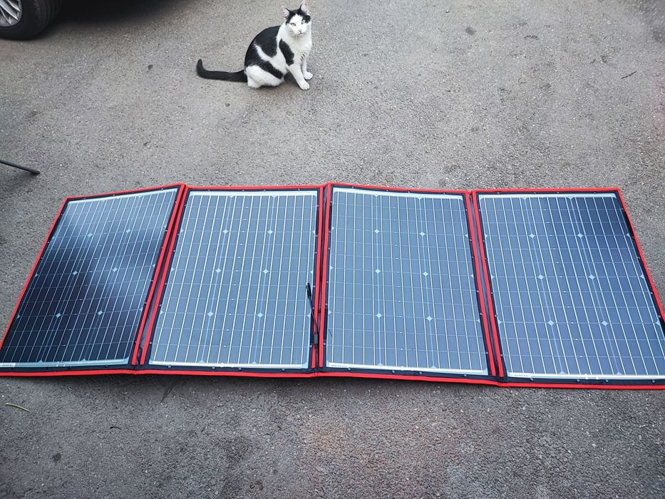 Kit panou solar pliabil / flexibil 200w, sistem fotovoltaic nou