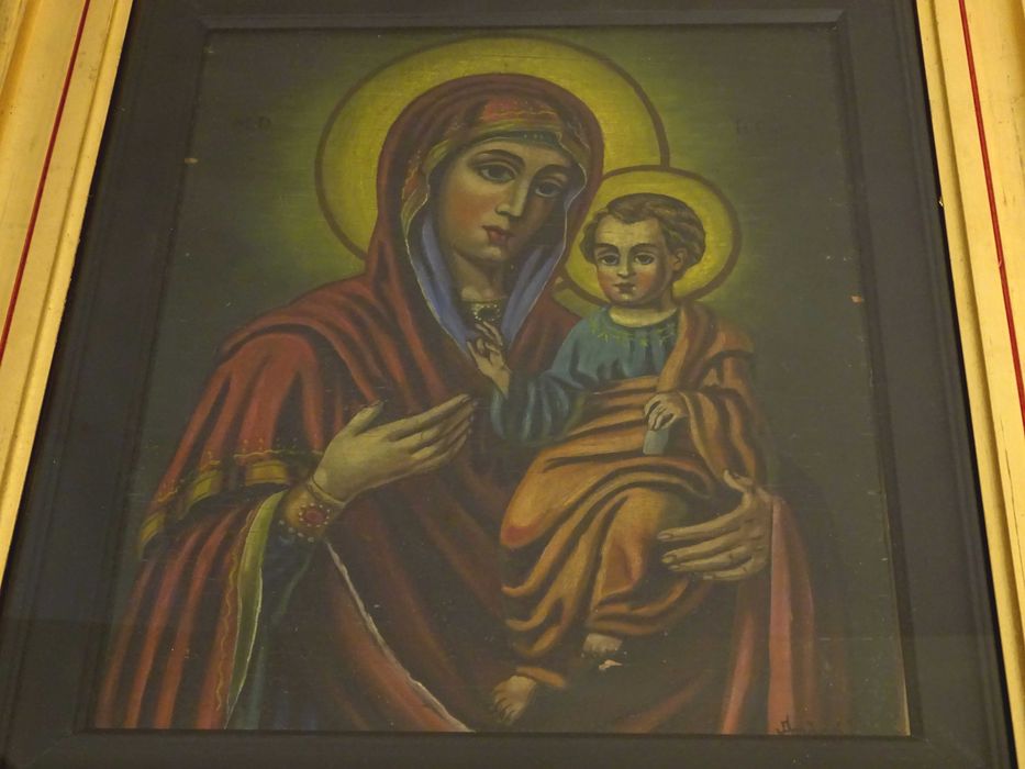 Icoana pe lemn ‘Maica Domnului cu Pruncul’ - Hodighitria