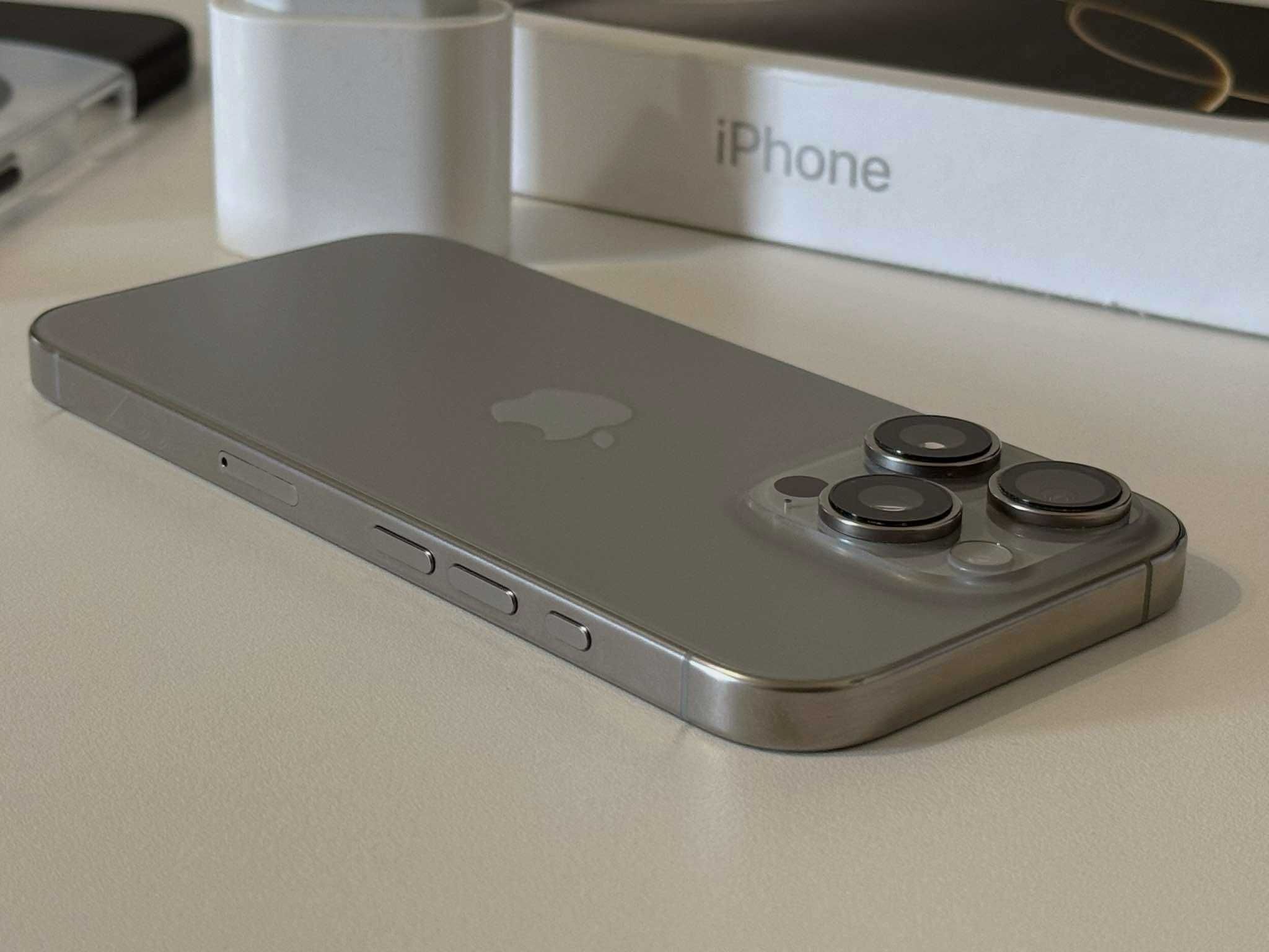 Бартер! 12м.Гаранция! iPhone 16 Pro 100% Natural Titanium + Адаптер