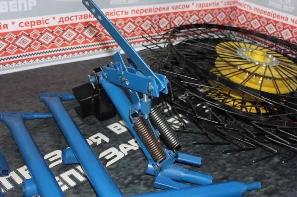Grebla Greblatoare tip soare cu 4 sori rotativa motocultor / tractoare