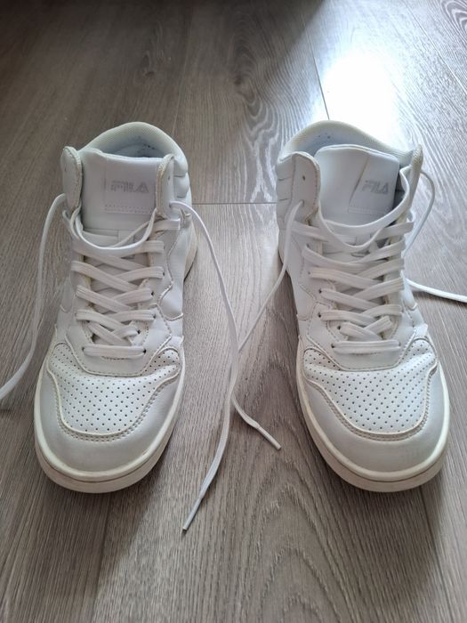 Sneaker / Adidas  FILA High-Top Alb – Mărimea 39