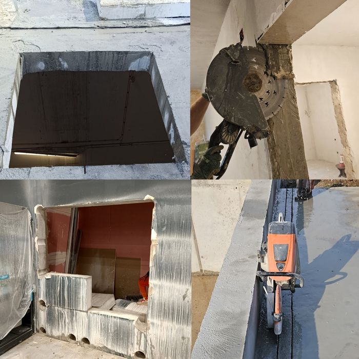 Taiere beton, caramida, bca etc