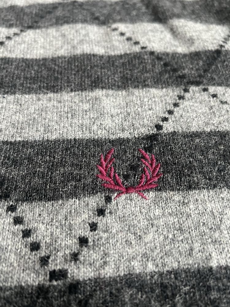 Fred Perry : Made in England - Wool Jumper - размер Л / Оригинал