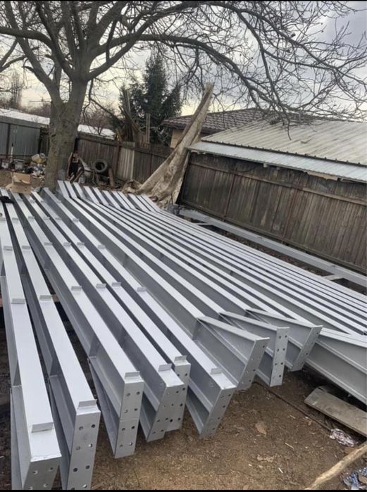 Vand ferme pentru acoperis si stalpi metalice