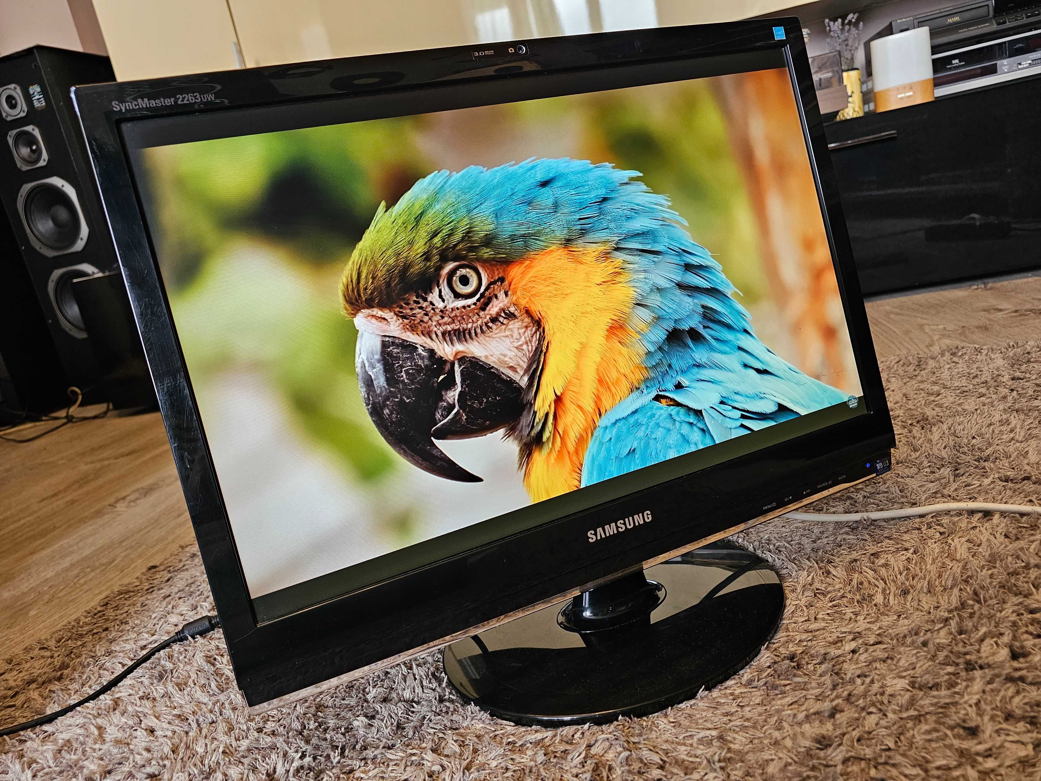 Monitor Samsung Syncmaster 2263UW , 22 inch Camera incorporata 3mpx