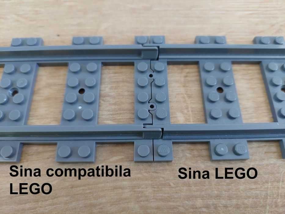 26 bucati sine tren compatibile cu Lego city.