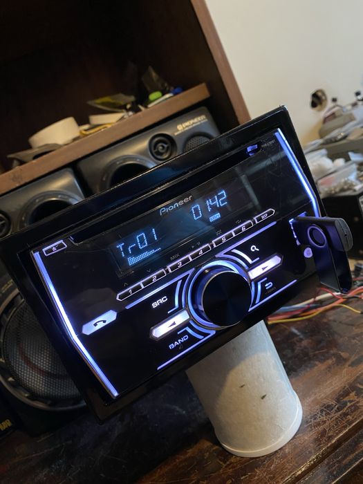 Pioneer FH-X700BT - ДВОЕН ДИН- BLUETOOTH USB CD радио плеър за кола сд