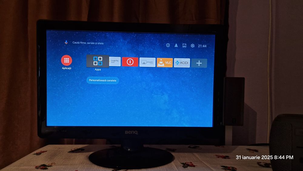 Android TV Box 4K, SATA pt hard-disk, retea gigabit