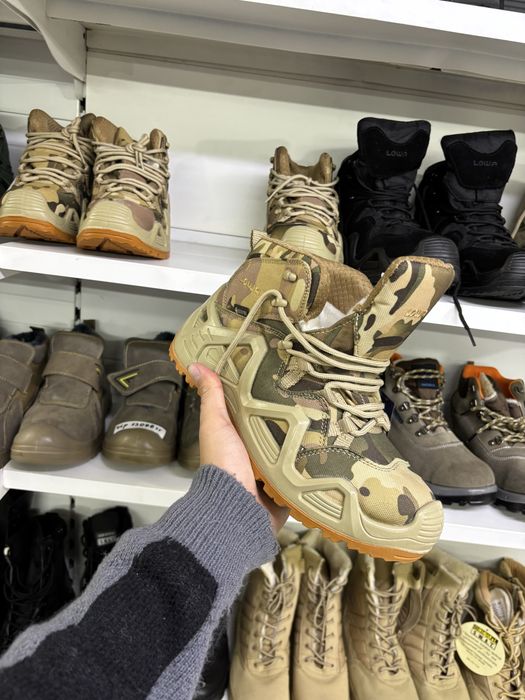 Тактический ботинки Лова мультикам зимняя зимний спецобувь берцы