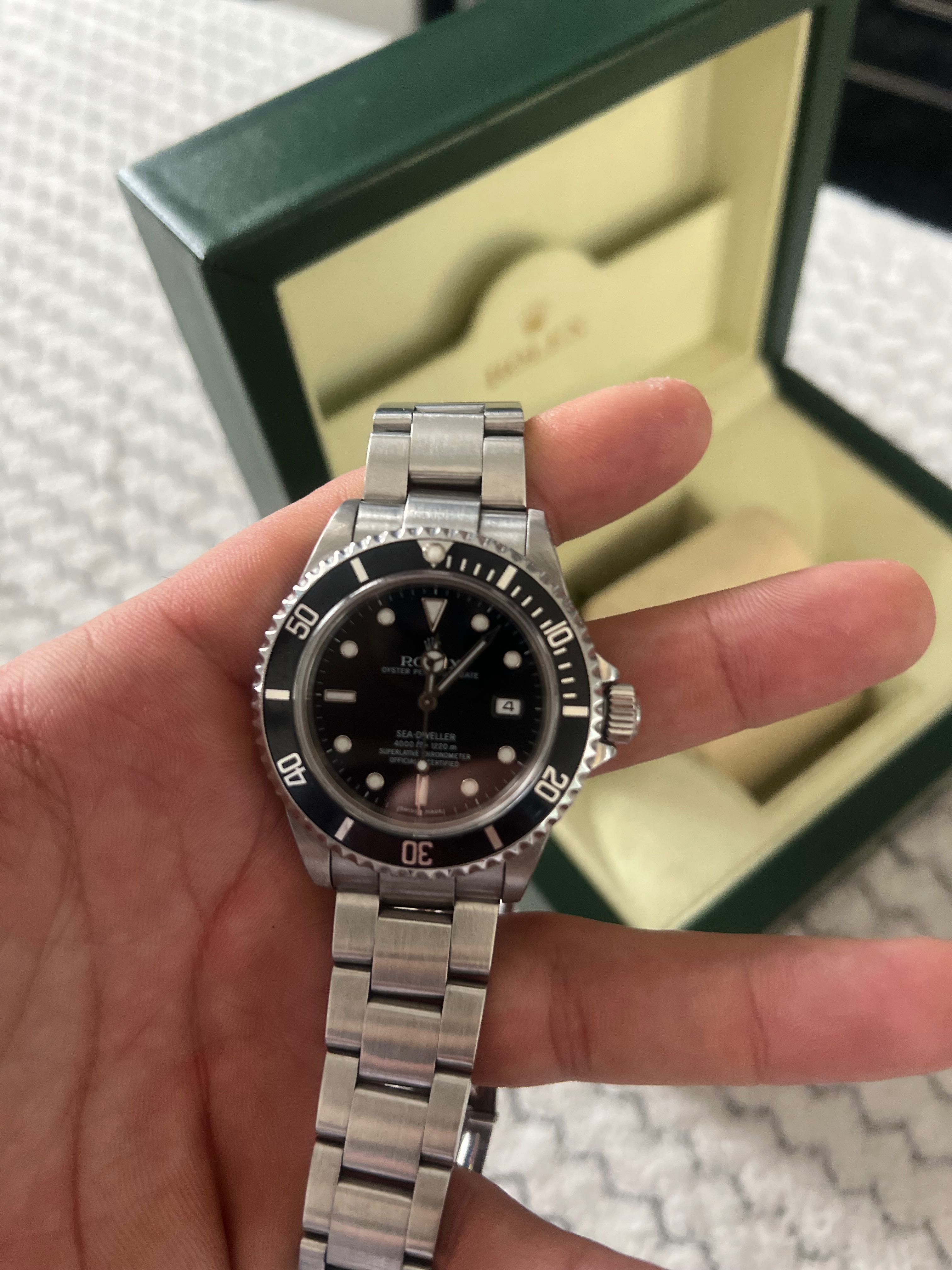 Оригинален часовник Rolex sea-dweller 40мм