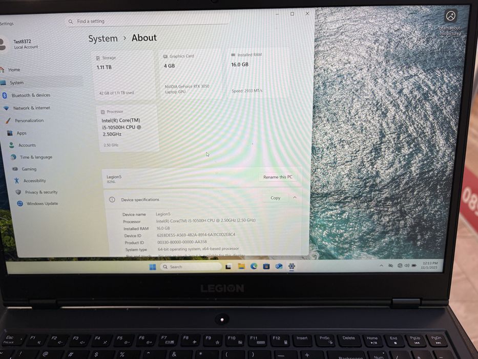 Lenovo Legion 5 15IMH6