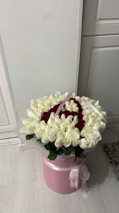 Цветы Актау 101 роза