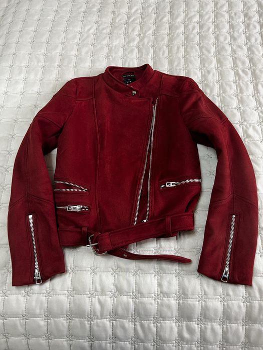 Куртка женская замшевая Zara