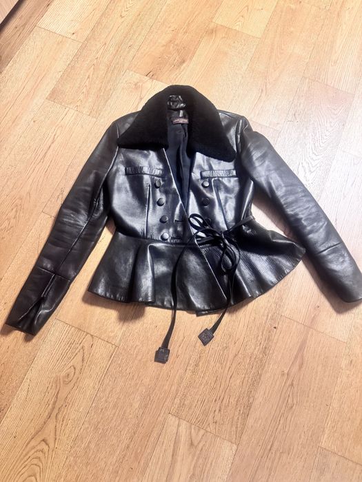 Кожено яке от естествена телешка кожа