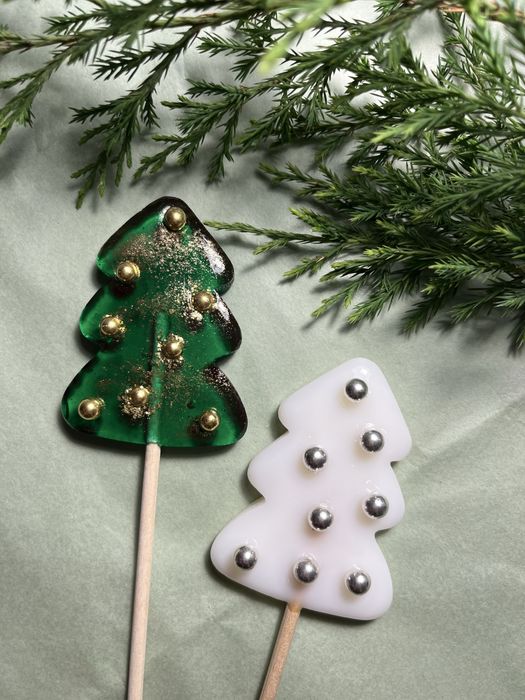 Новогодние леденцы из изомальта