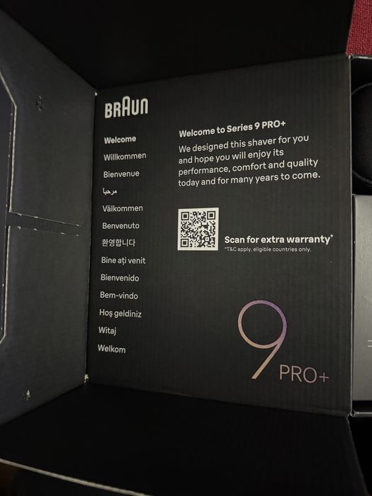 Braun seria 9 Pro + nou
