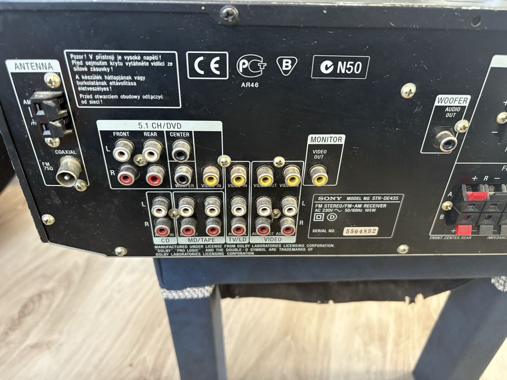 Receiver sony str-de435