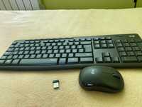 Безжична клавиатура с мишка logitech