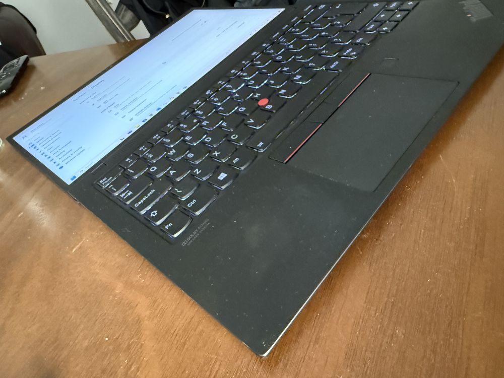 Lenovo Thinpad X1 gen 7 i7 8565U 16Gb 512SSD display 2k, modem SIM 4G