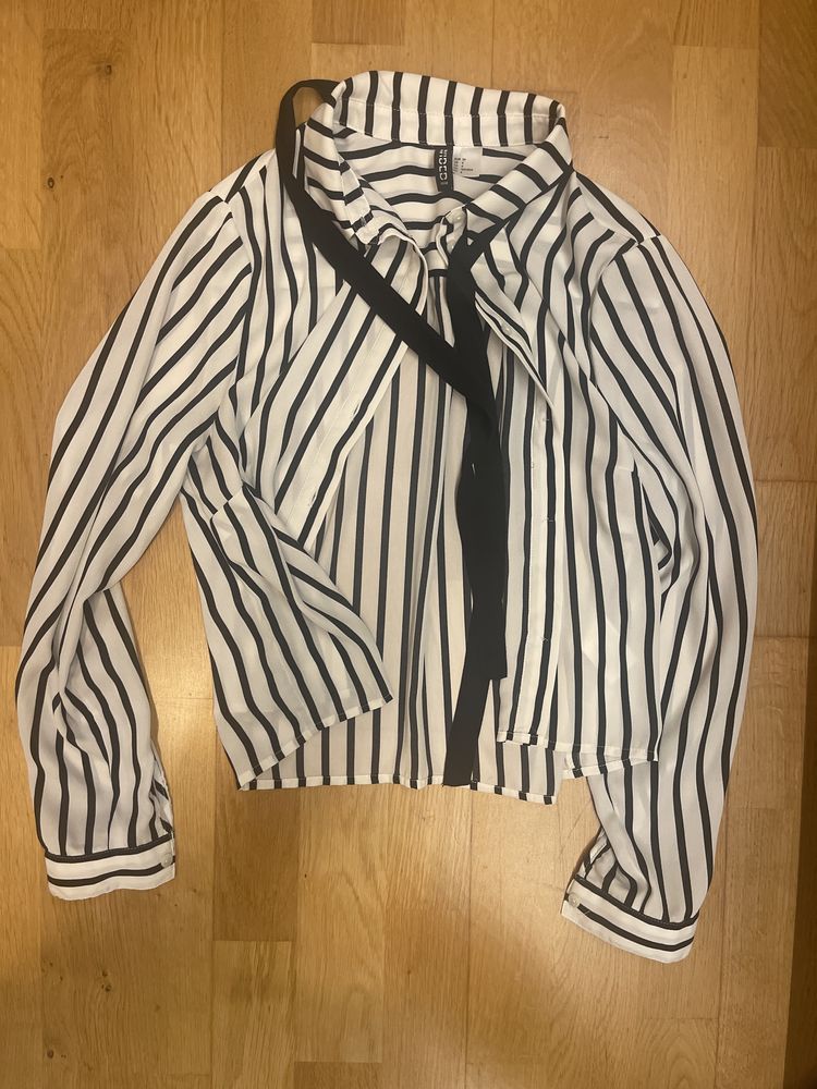 Риза с панделка - H&M