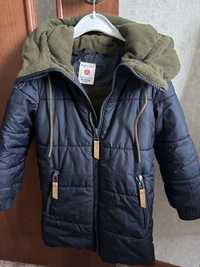 Зимняя куртка для мальчика Button Blue на 7 лет