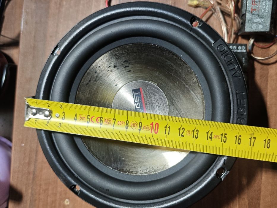 2 Target audio 6.5 инча 165мм + 2 филтъра за тях