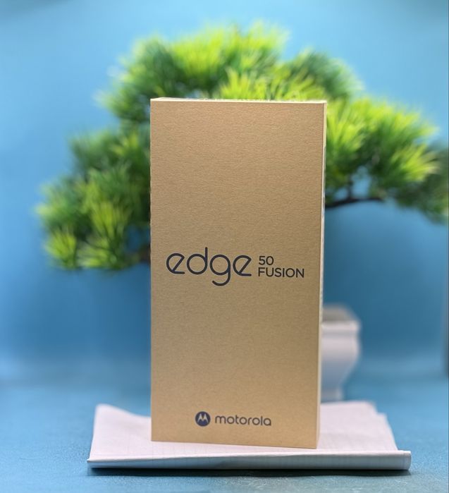 НОВ!!! Motorola Edge 50 Fusion, 8GB RAM, 256GB, 5G, Marshmallow Blue