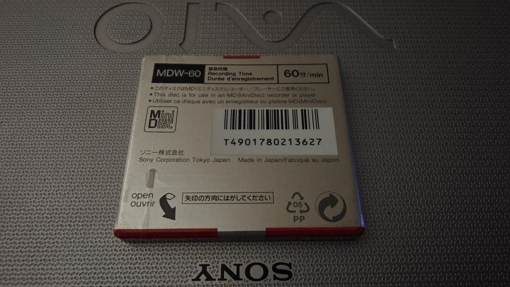 Мини Диск Сони MiniDisk Sony MDW-60