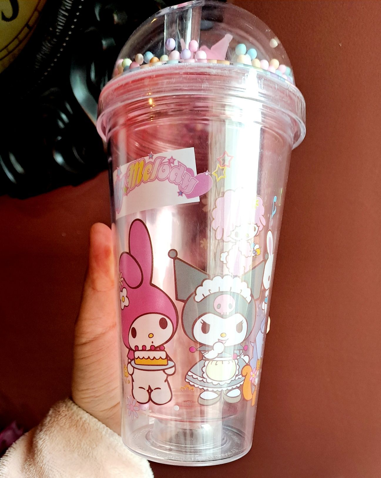 Pahar sanrio miniso kuromi my melody pompom purin hello kitty