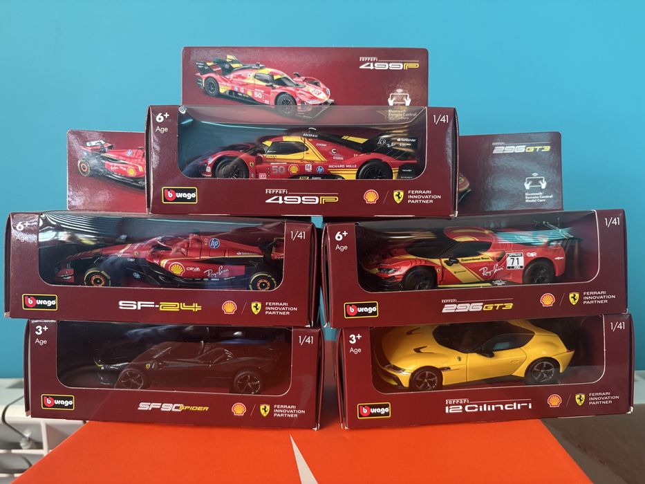 Колички Shell Ferrari