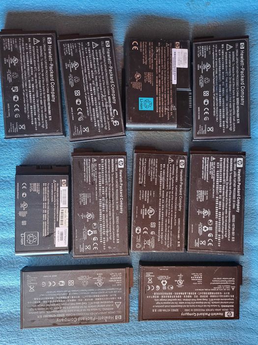 lot 10 baterii pentru laptop HP - diverse modele -
