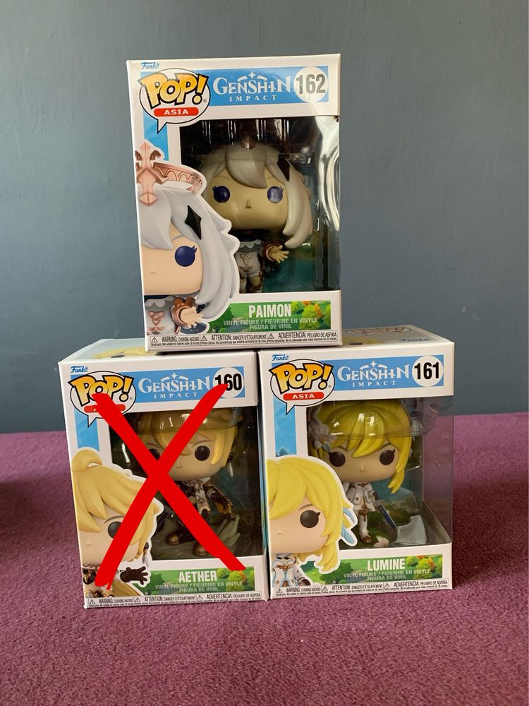 Funko Pop фигурки (Alice,Avatar,Genshin,Beauty and the beast и други)