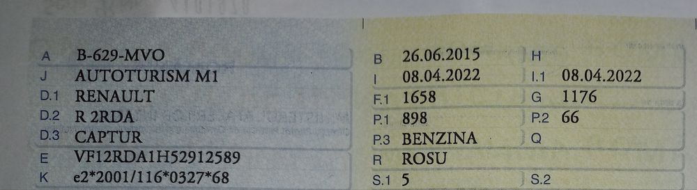 Renault Captur 0.9 tci 2015