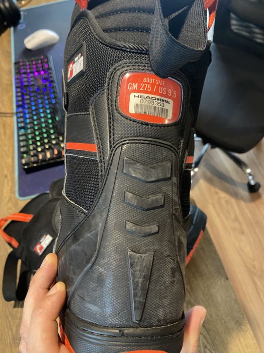 Boots snowboard Head BOA  43/27.5 cm