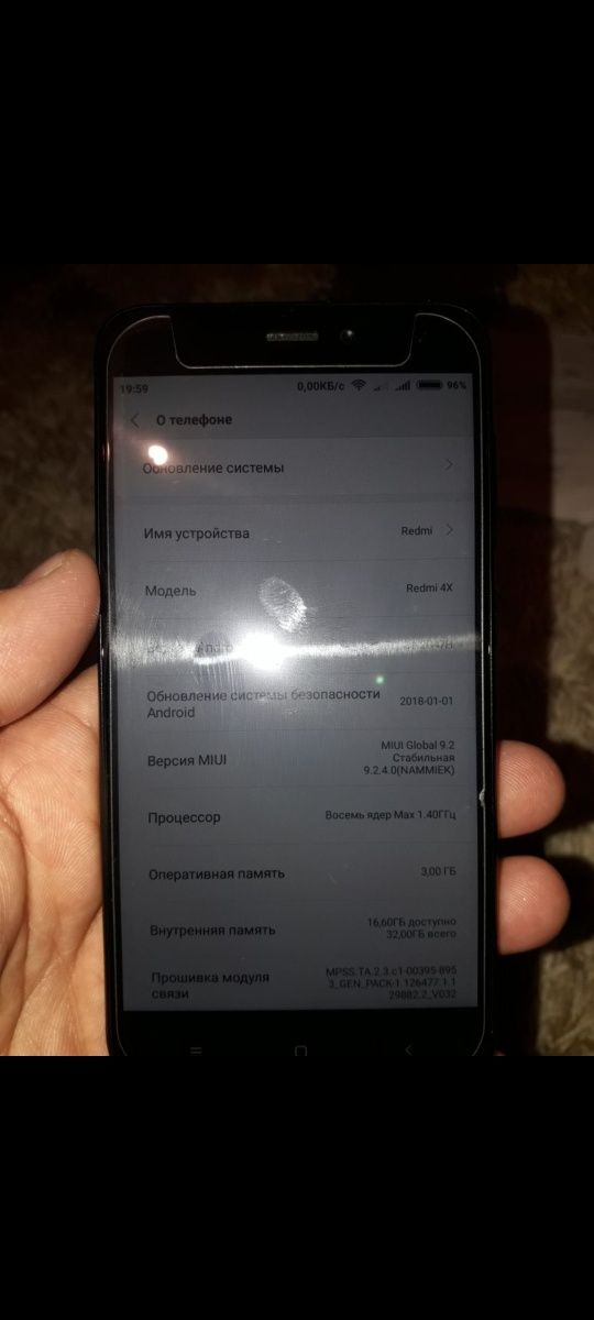 Xiaomi Redmi 4x 3/32