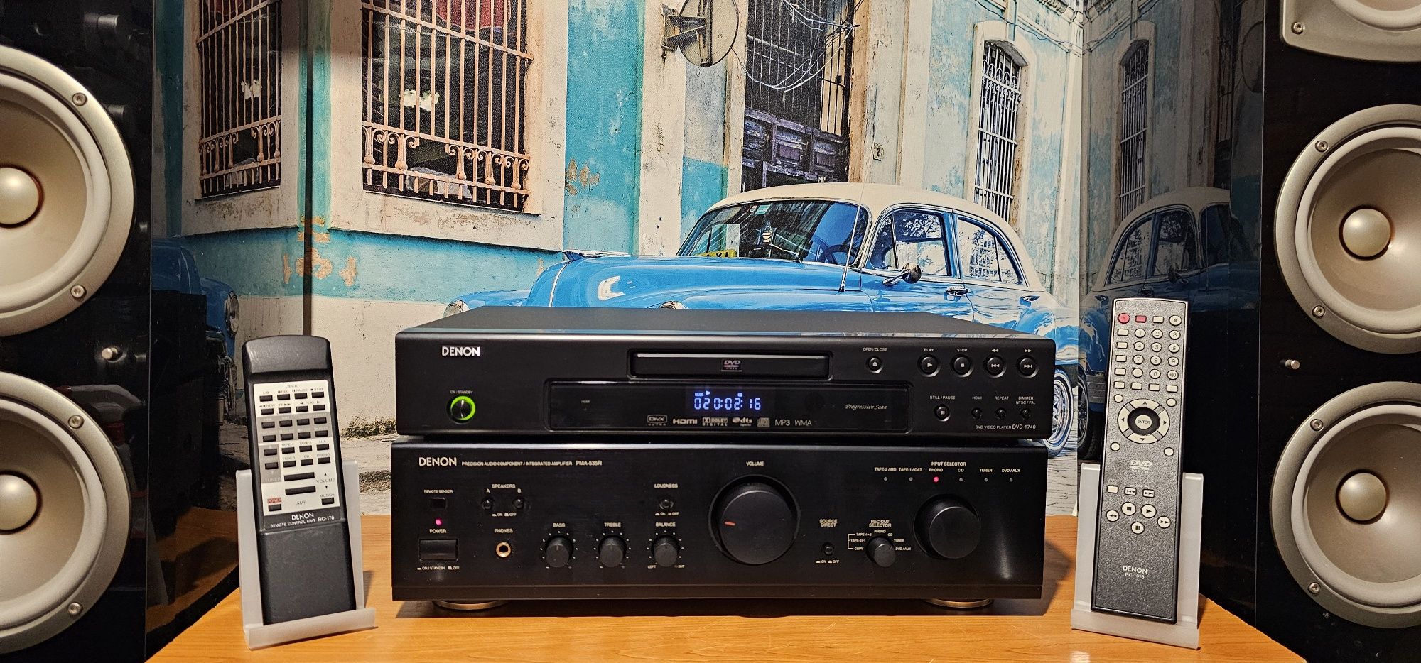 Amplificator statie Denon PMA 535 sau cd dvd player Denon DVD 1740