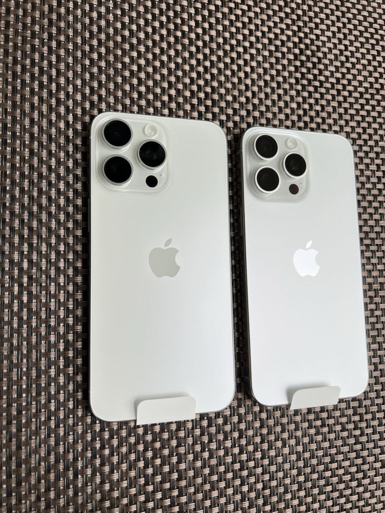 НОВИ! *ЛИЗИНГ* iPhone 15 Pro Max 256Gb / White Titanium / Айфон