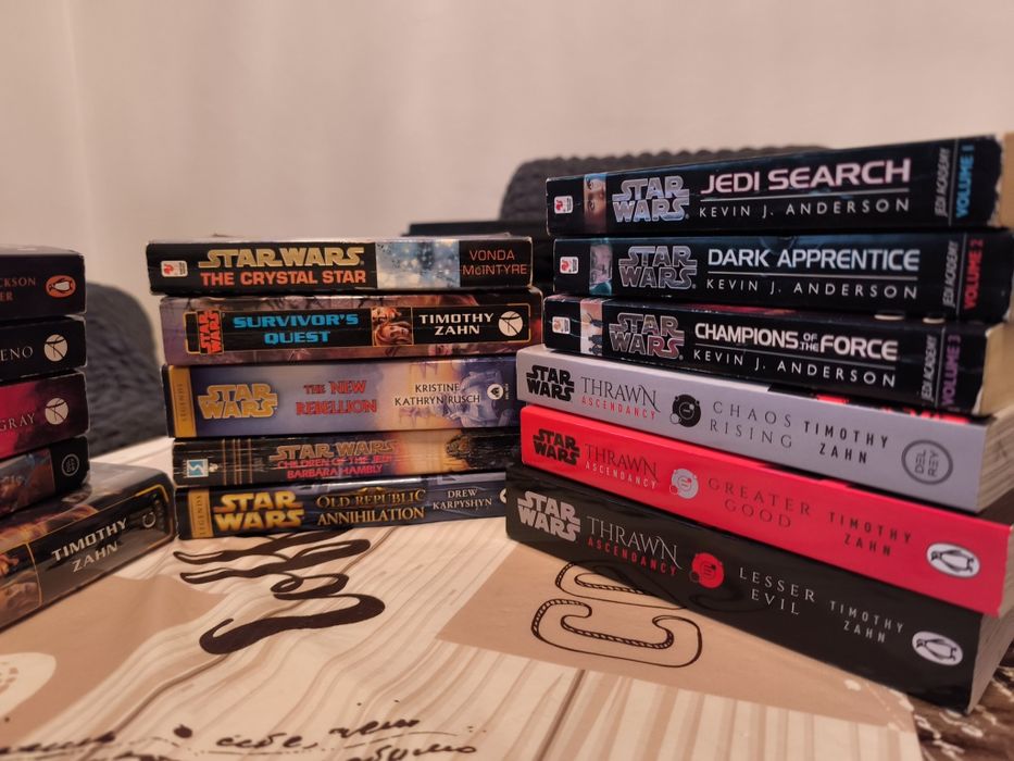 Книги на английски; Star Wars; Jedi; The Force; Dark Side; колекция;