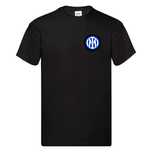 Tricou personalizat fotbal fani INTER MILANO cu nume si numar Negru