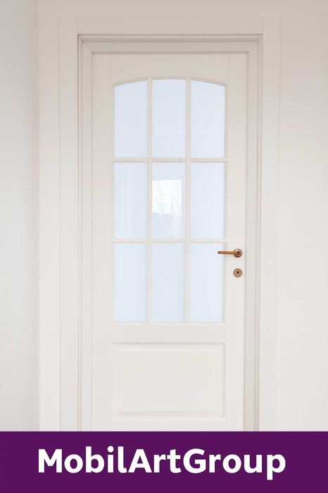 Uși de interior din lemn masiv de tei – producător local Târgu Neamț