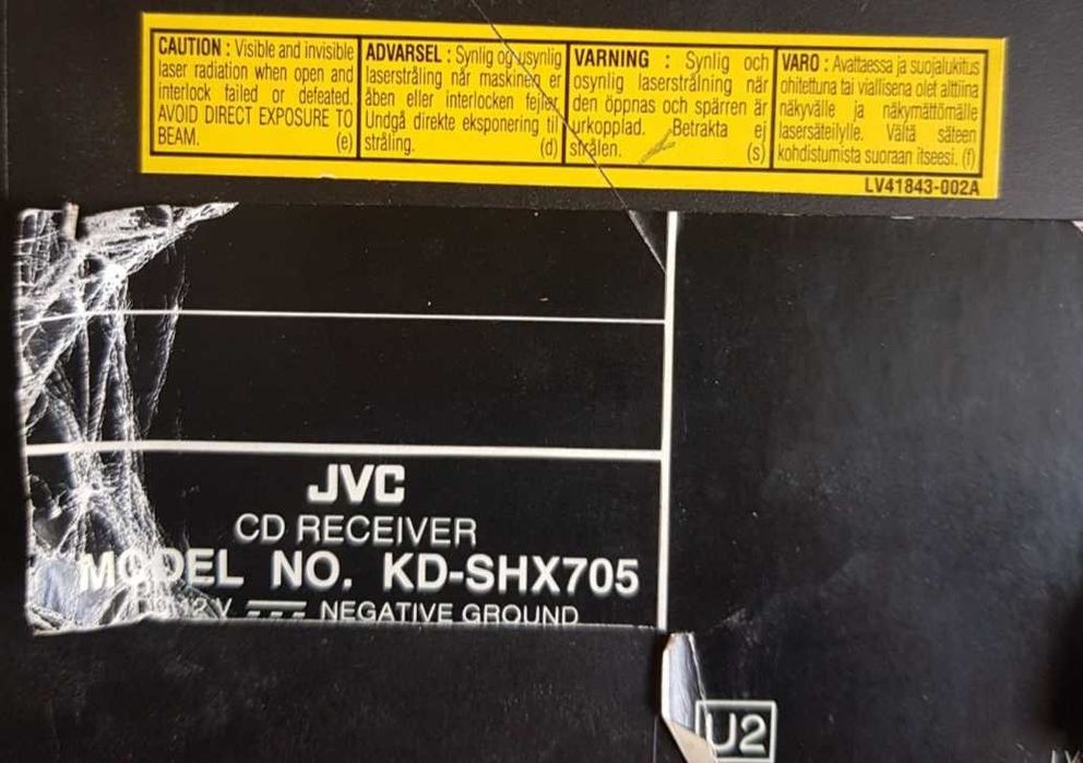 Процесорно радио за кола EXAD.  Цветен екран.  KD-SHX 705