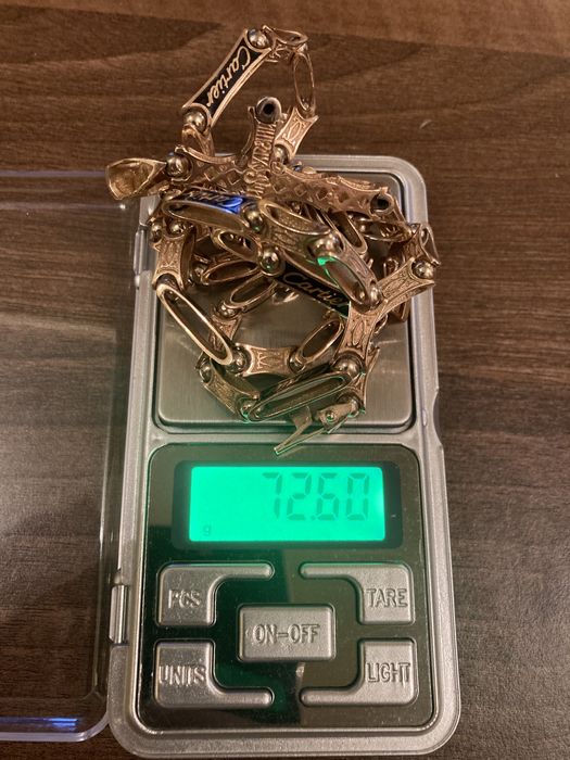 Lant aur(roz si alb) Cartier 14 k