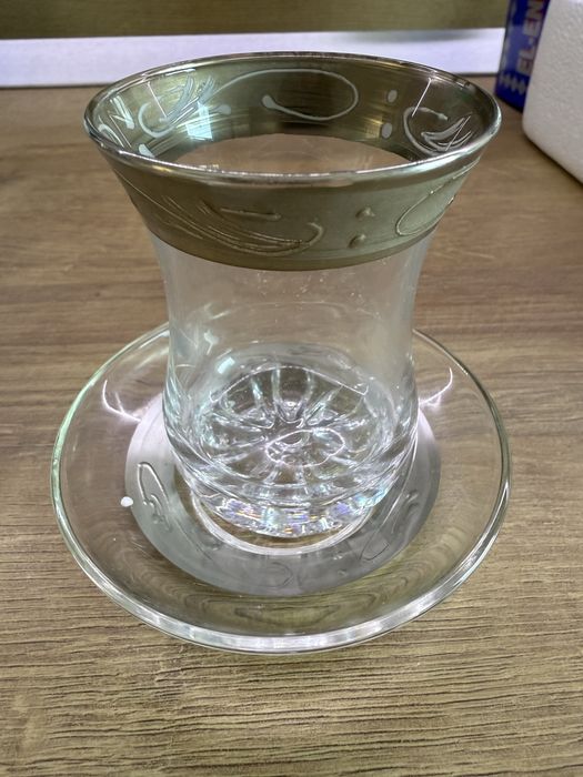 Set ceai turcesc pentru 6 persoane cu argint 925