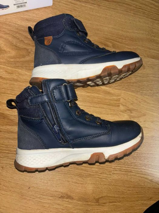 Ghete din piele pt baieti bleumarin, Cool Club SMYK, 31
