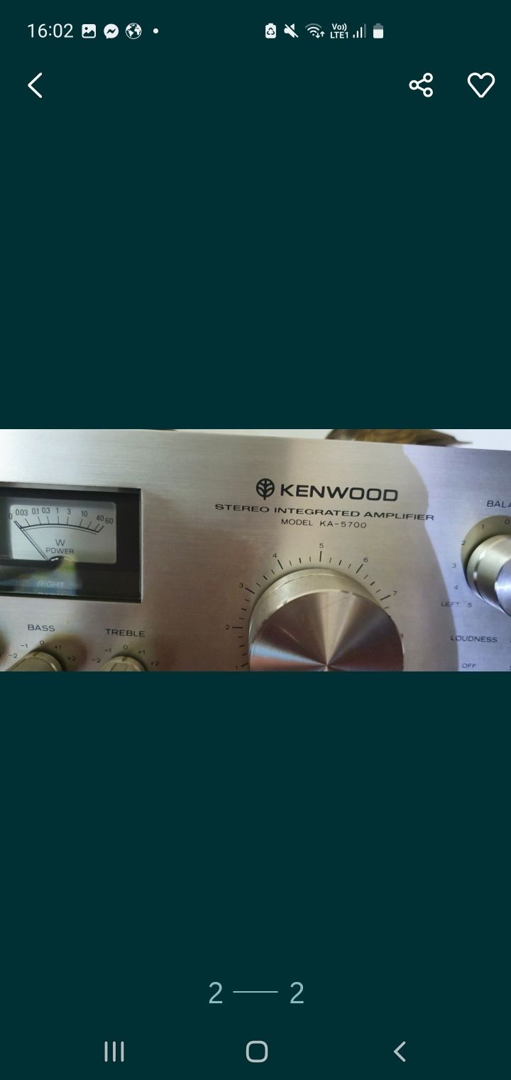 Statie Kenwood KA 5700