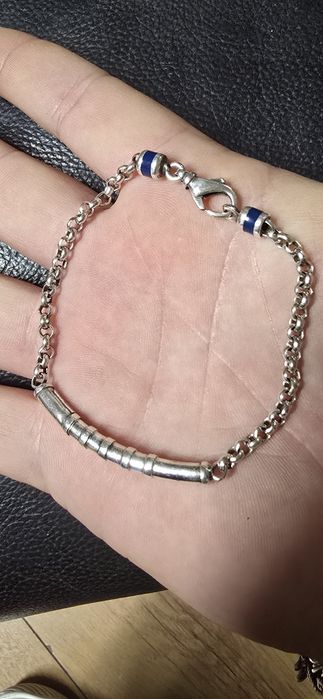 Brățară argint cu email