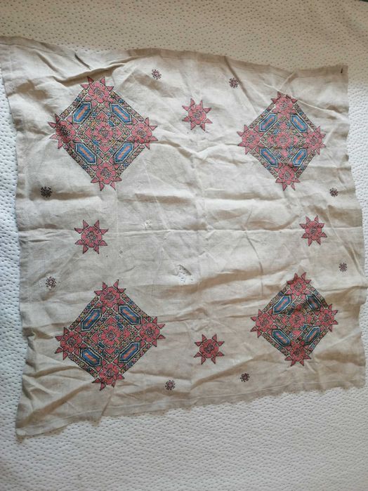 Китеник родопски от чиста вълна ръчно тъкан